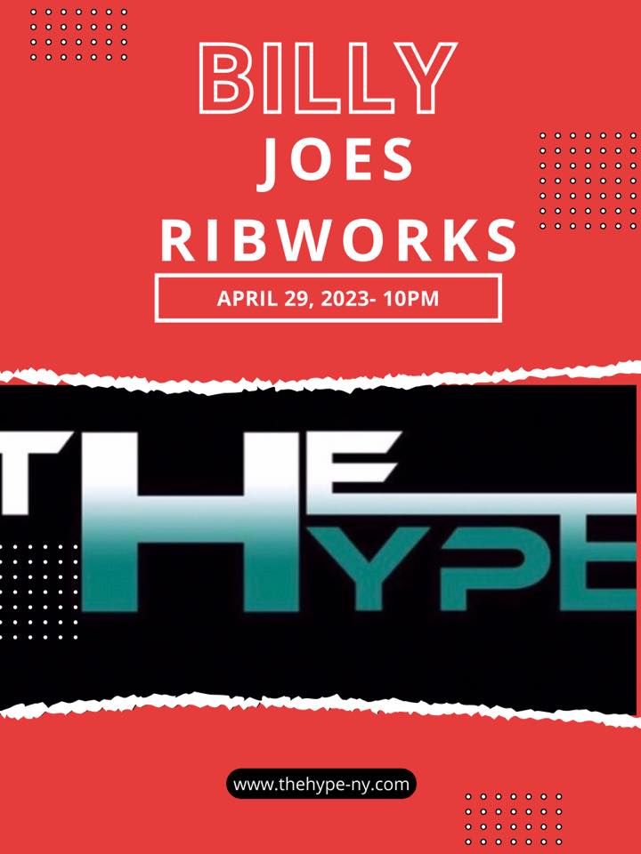 The Hype at Billy Joes Ribworks!, Billy Joe's Ribworks, Newburgh, 29 ...