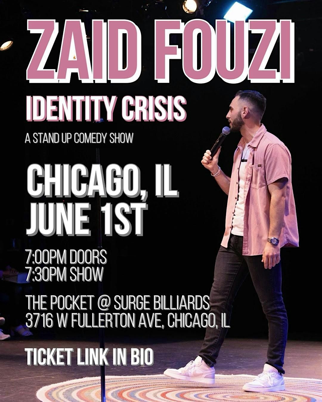Zaid Fouzi: Identity Crisis live in Chicago