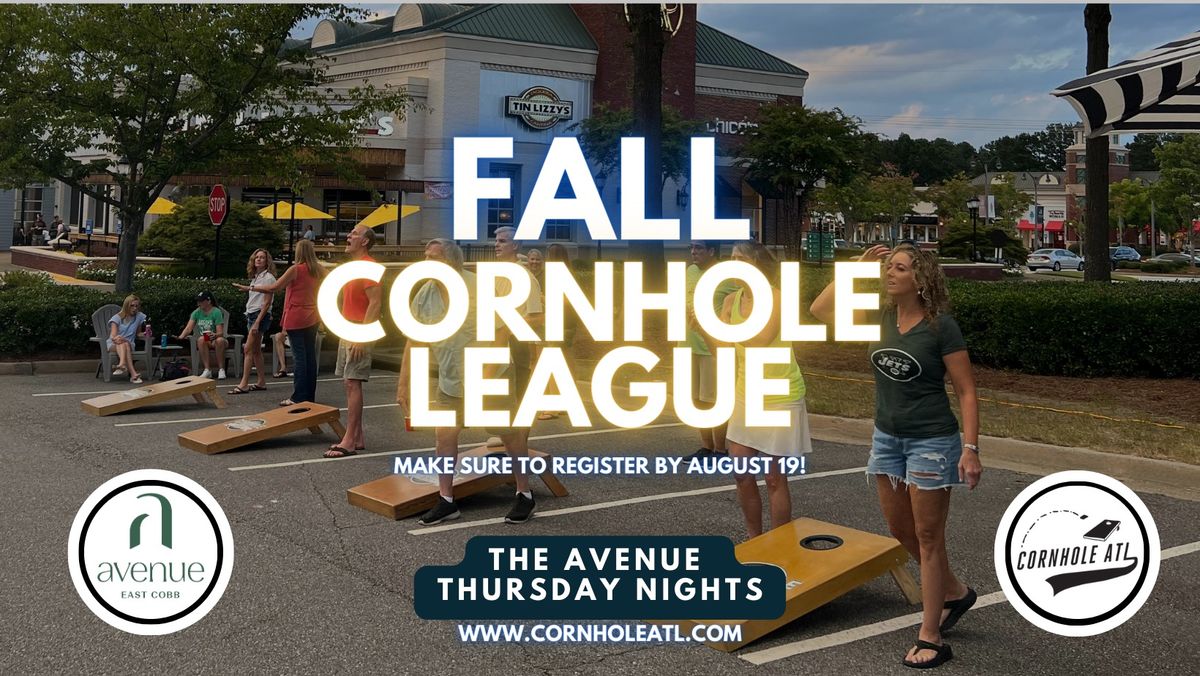 Fall Cornhole League in East Cobb on Thursday Nights