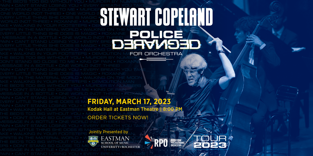 Stewart Copeland: Police Deranged at Kentucky Center - Whitney Hall