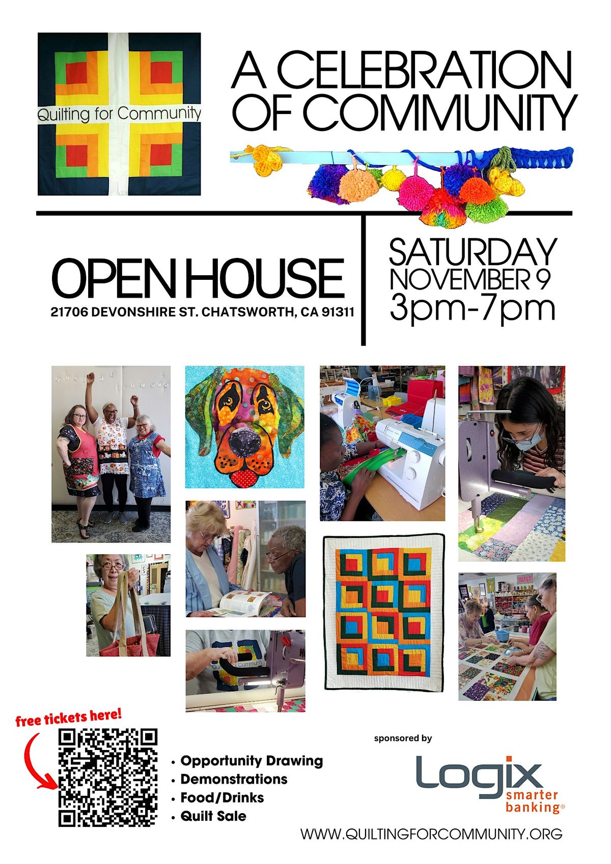 Quilting for Community Open House