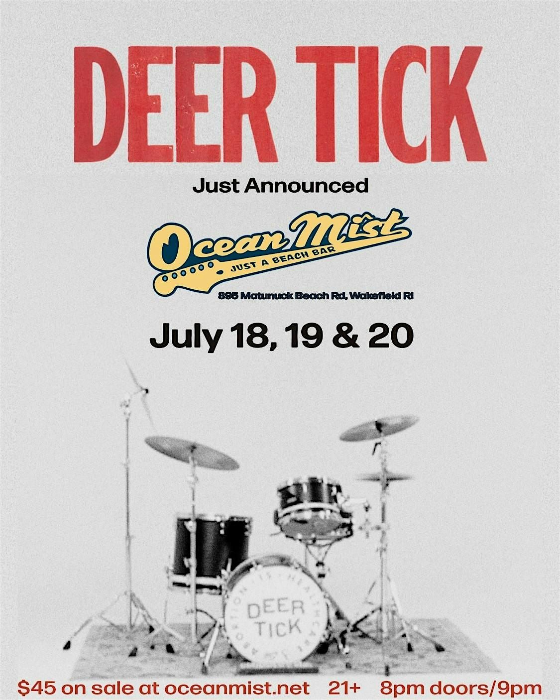 Deer Tick with special guest Al Olender (NIGHT ONE-THURSDAY)