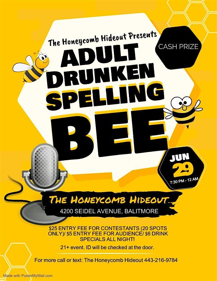 Drunken Spelling Bee