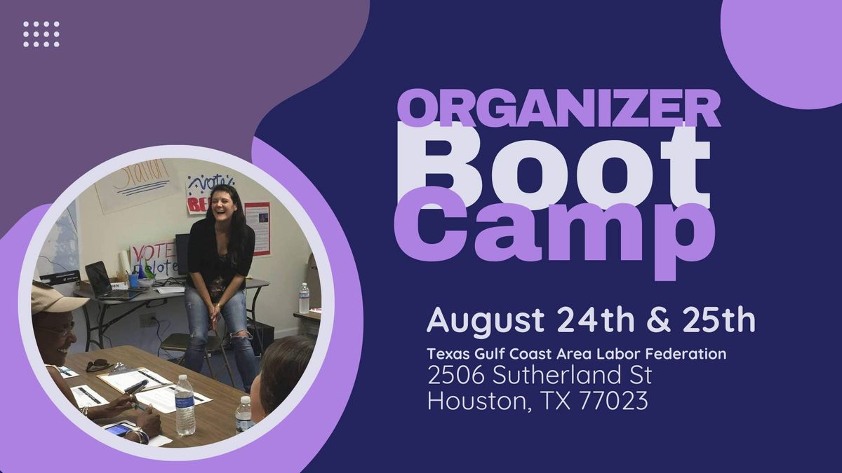 Organizer Boot Camp