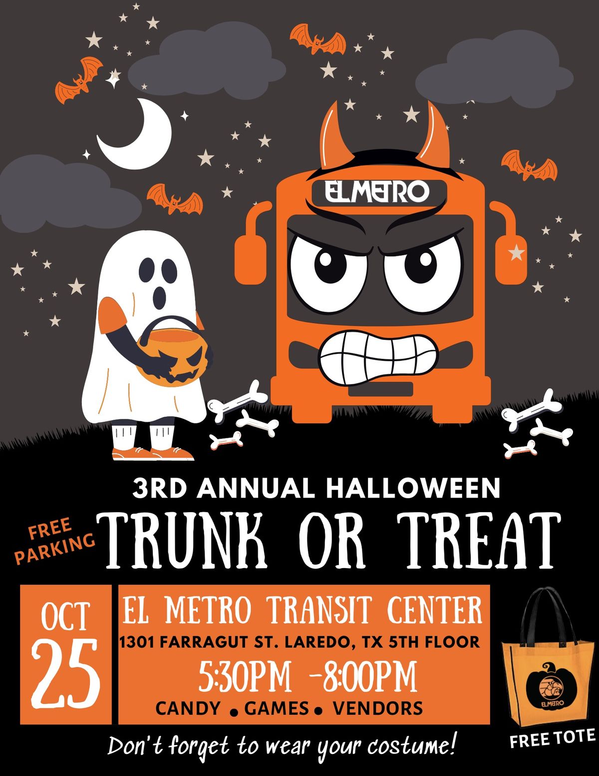 3rd Annual Trunk or Treat Halloween Fest