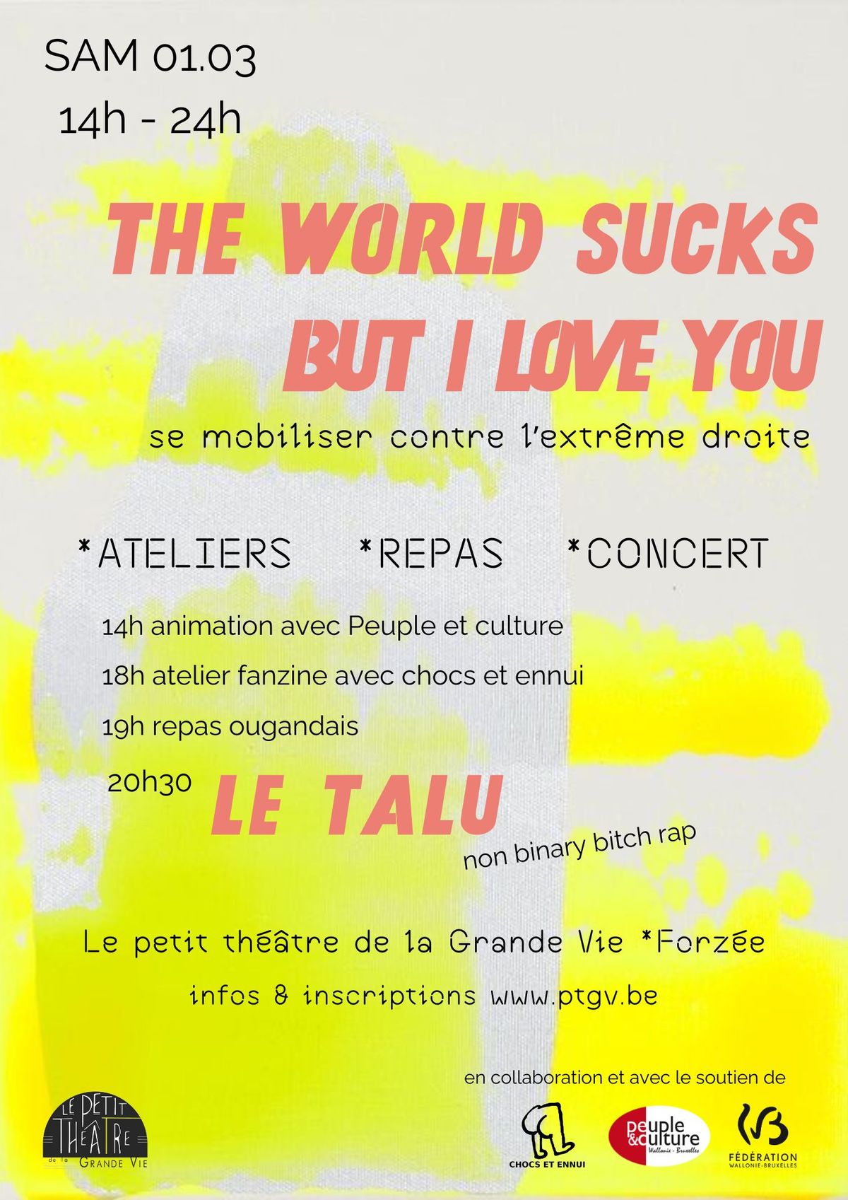 The world sucks but I love you - se mobiliser contre l'extr\u00eame droite