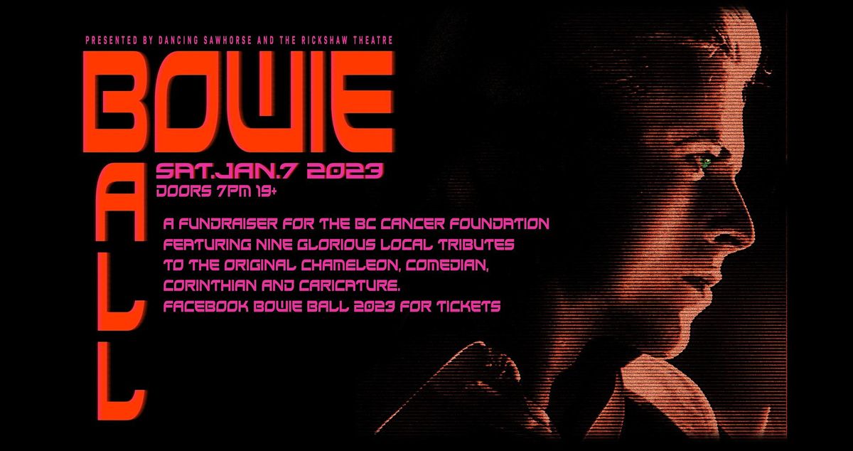 8th Annual Bowie Ball 2023, Rickshaw Theatre, Vancouver, 7 January 2023