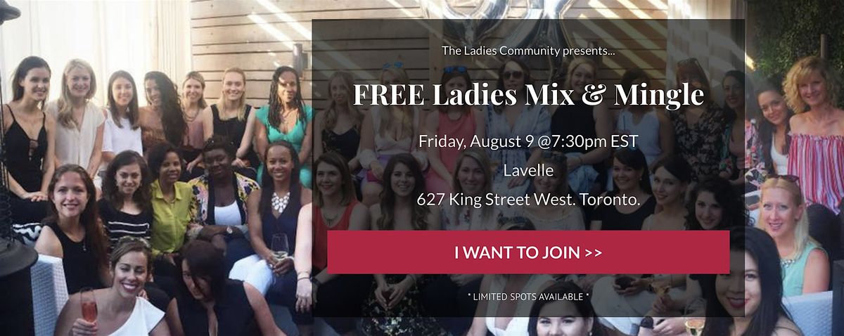 FREE Ladies Mix & Mingle