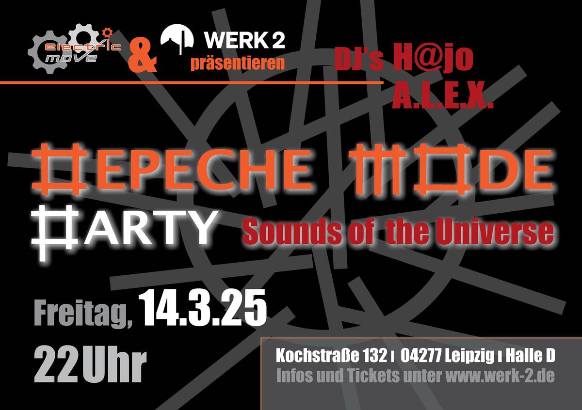 Depeche Mode Party \u2013 Sounds of the Universe