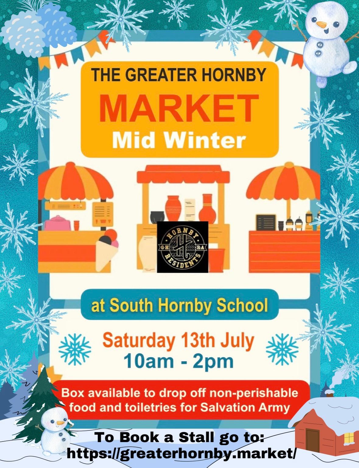 Mid Winter Greater Hornby Market