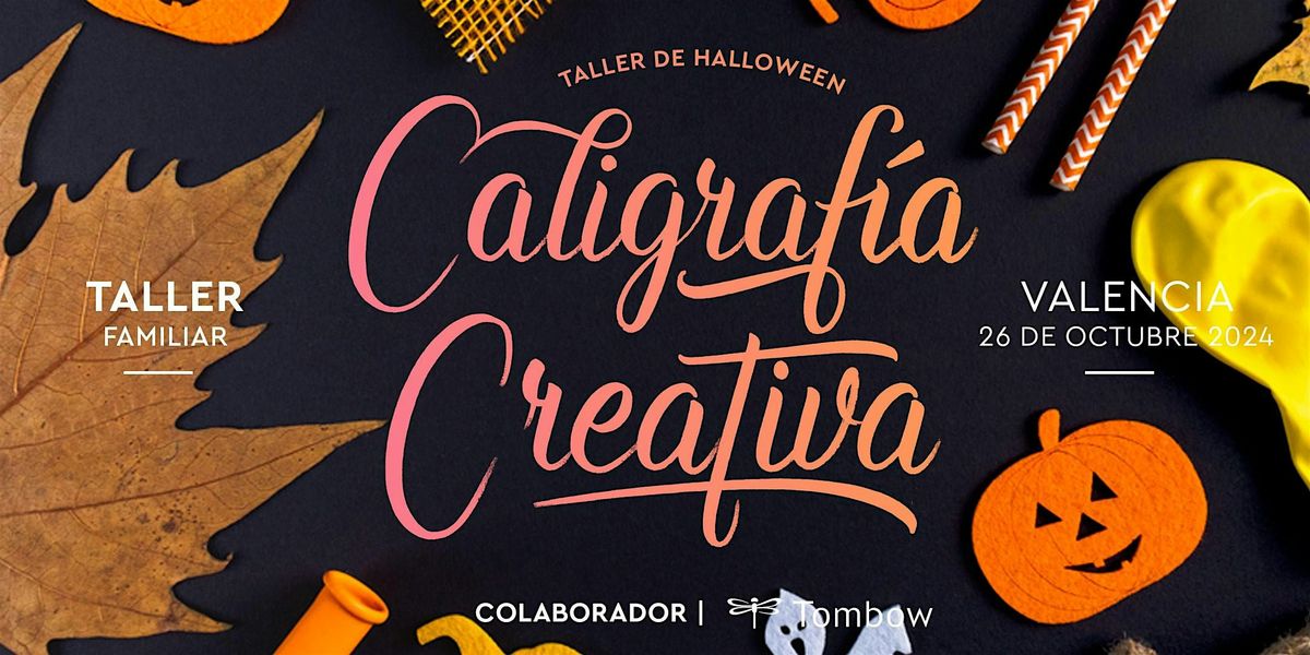 Taller de lettering familiar especial Halloween en la tienda RUBIO