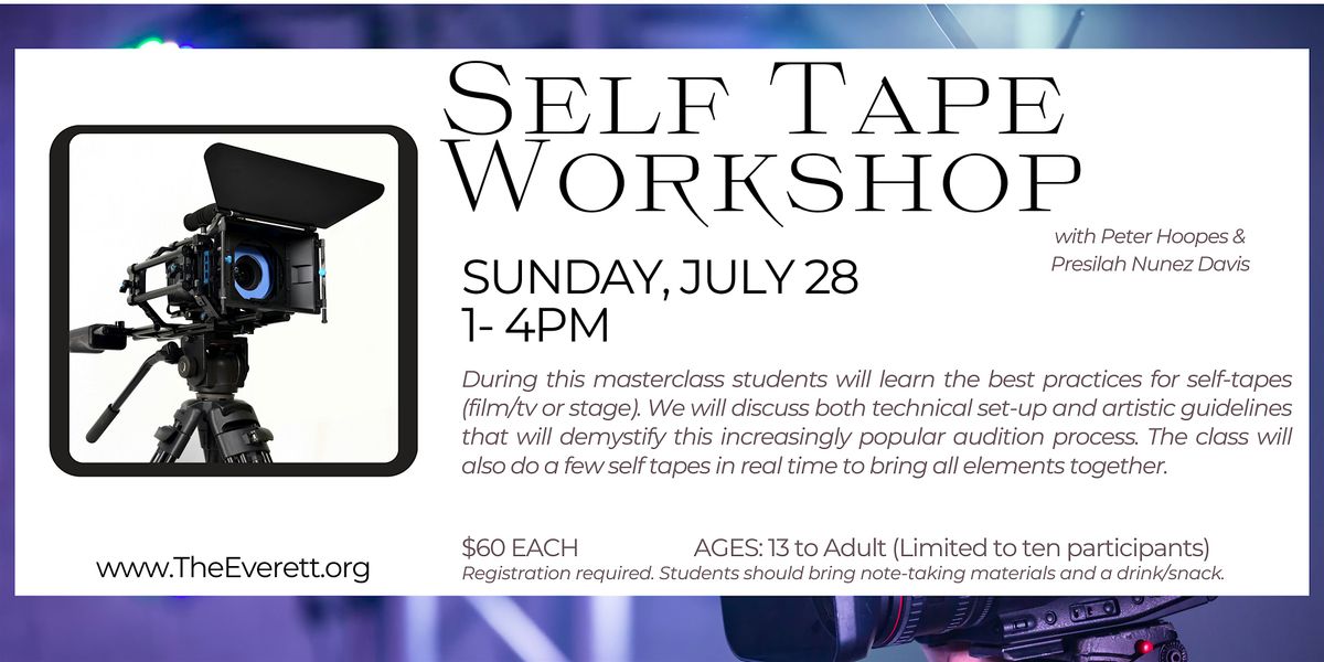 Self Tape Workshop
