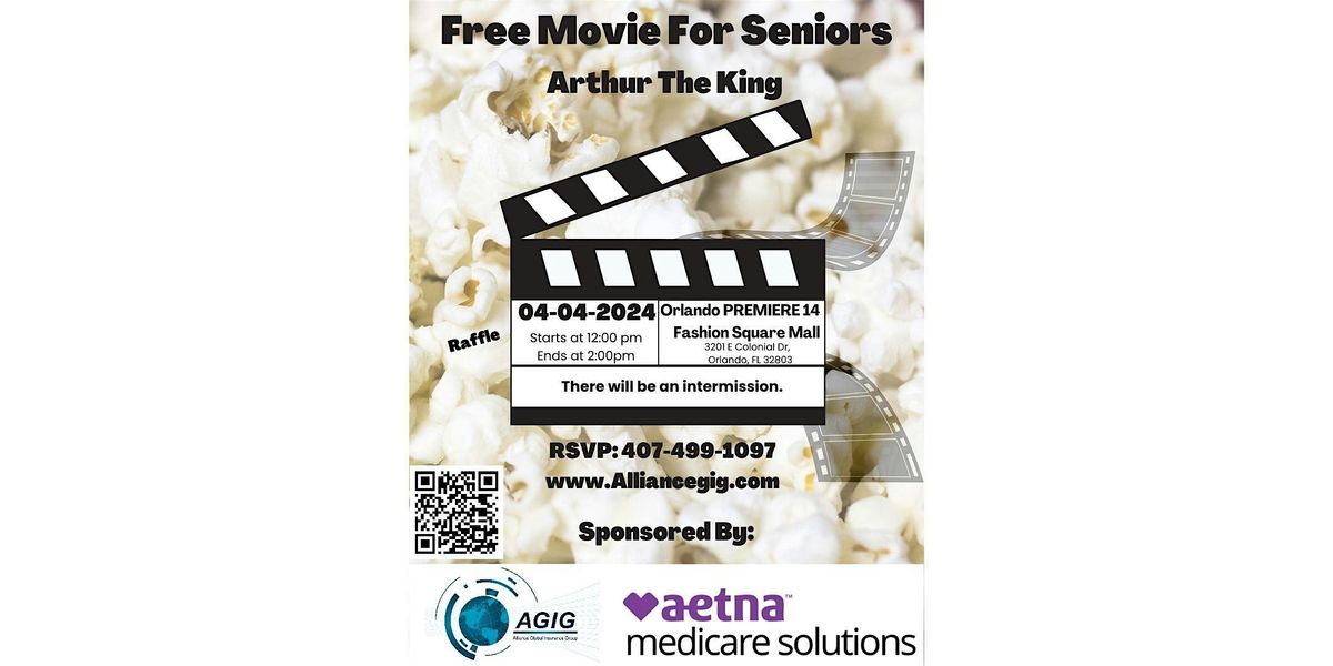 For 55+ Seniors free movie - Movie: Arthur the King