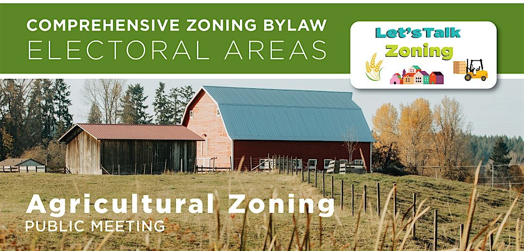 CVRD Agricultural Zoning Public Meeting  (Free)