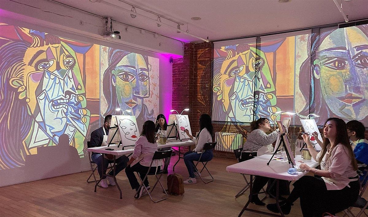 Ivy League Immersive Experience Paint and Sip- A Night with Pablo Picasso