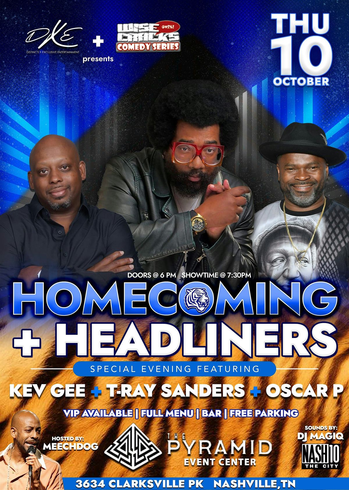 Homecoming and Headliners Comedy Show