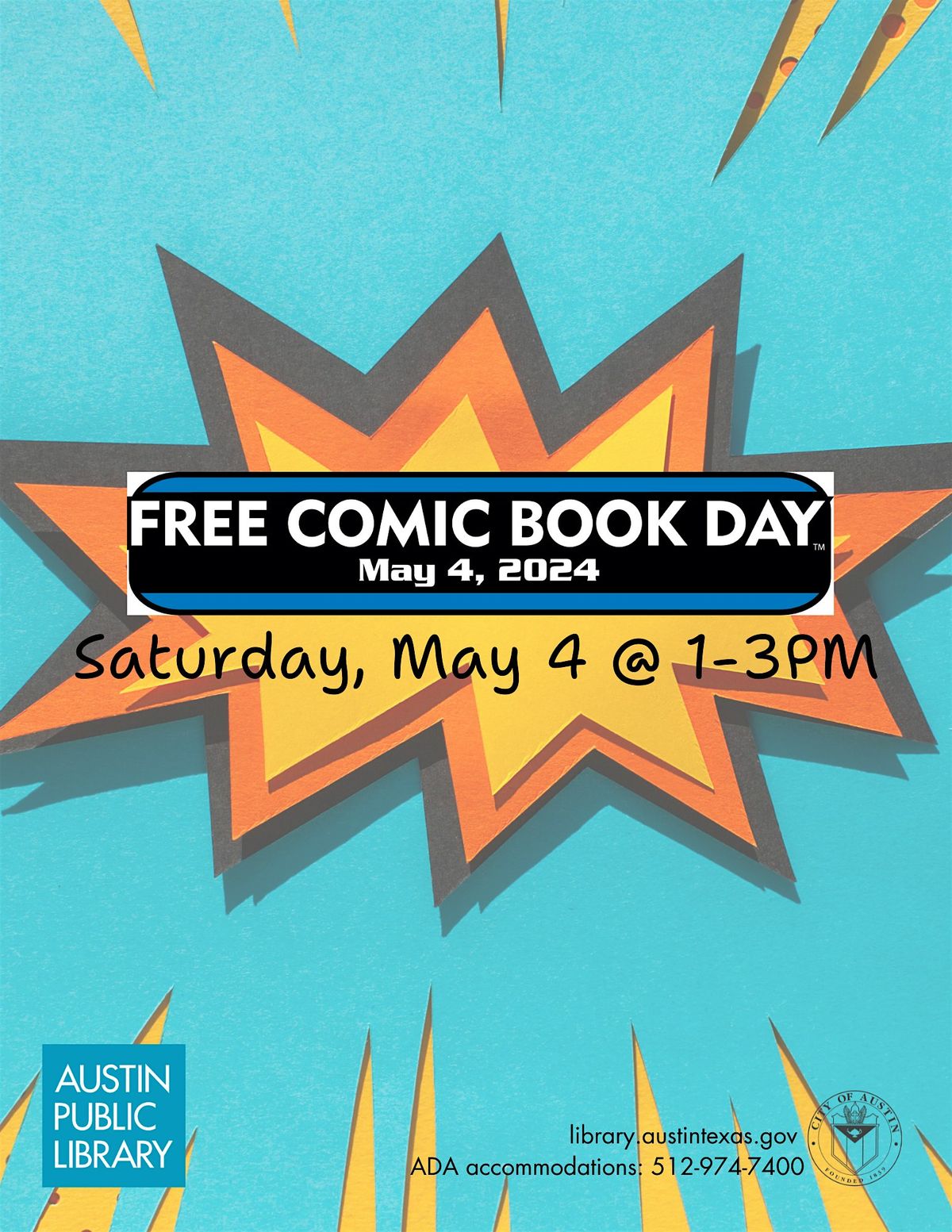 Free Comic Book Day at the Library!