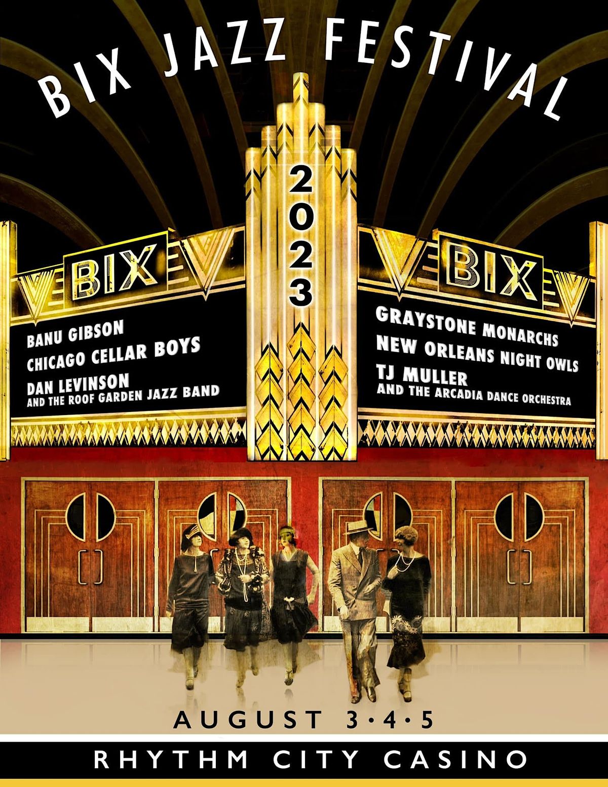 Bix Jazz Festival 2023, Rhythm City Casino Resort®, Davenport, 3 August
