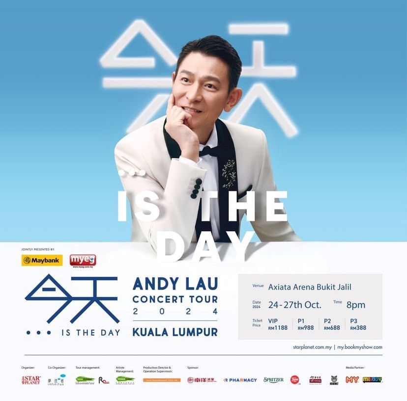 Andy Lau's Today... Is The Day World Tour in Kuala Lumpur