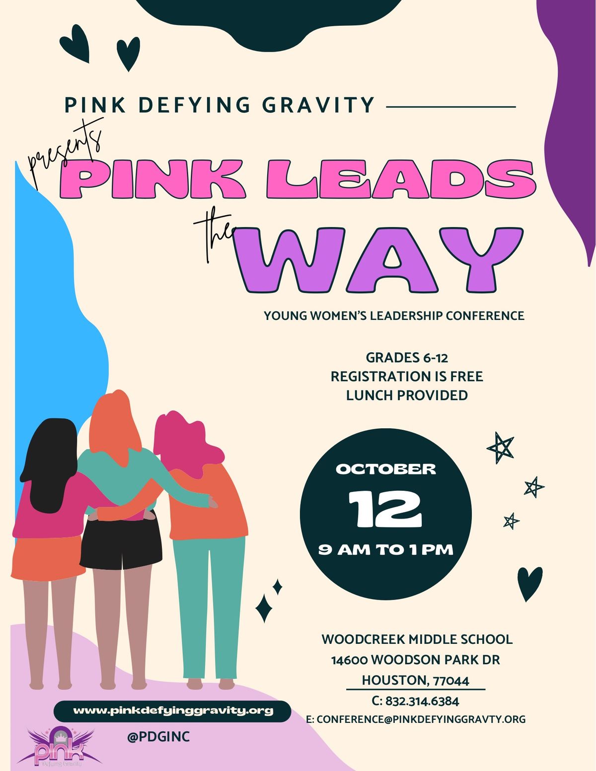 Pink Leads the Way Young Women's Leadership Conference