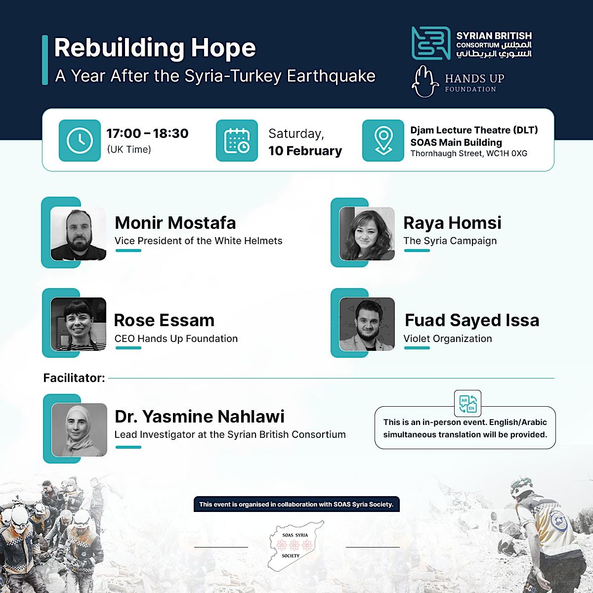 Rebuilding Hope: A Year After the Syria-Turkey Earthquake