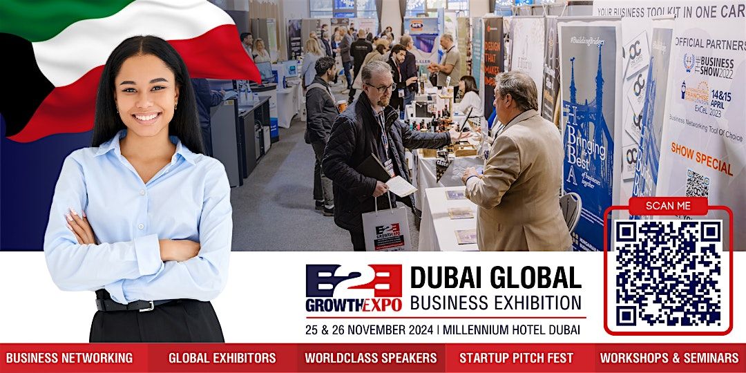 Dubai B2B Growth Expo 2024 | Register now to exhibit at this premier event!