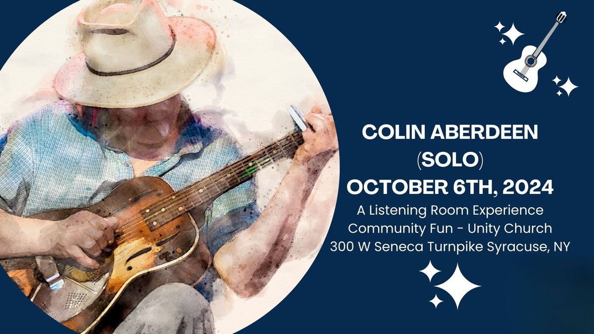 Colin Aberdeen plays the Listening Room