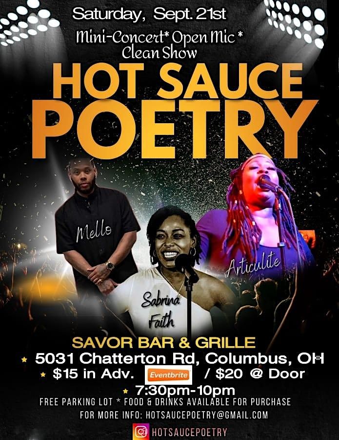 HOT SAUCE POETRY Columbus, OH