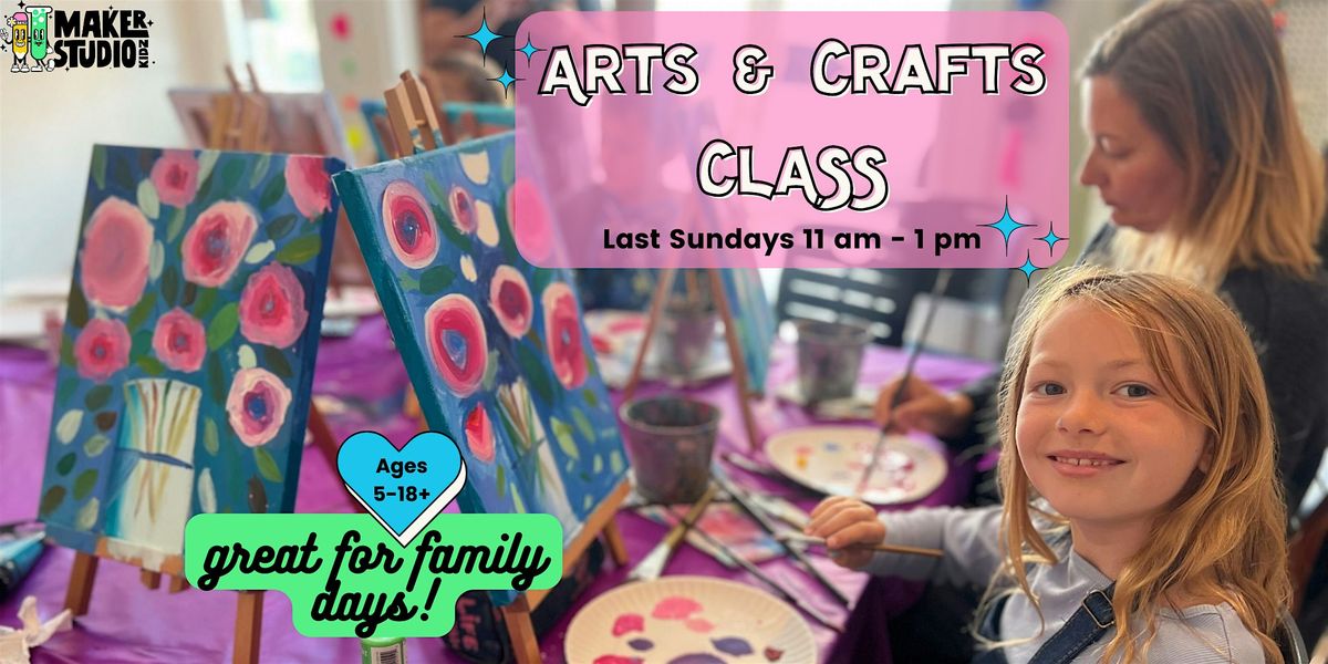 Family Day Sundays! Arts & Crafts Activities