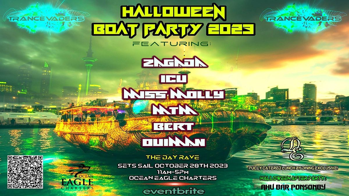 TRANCEVADERS HALLOWEEN BOAT PARTY 2023 - THE DAY RAVE