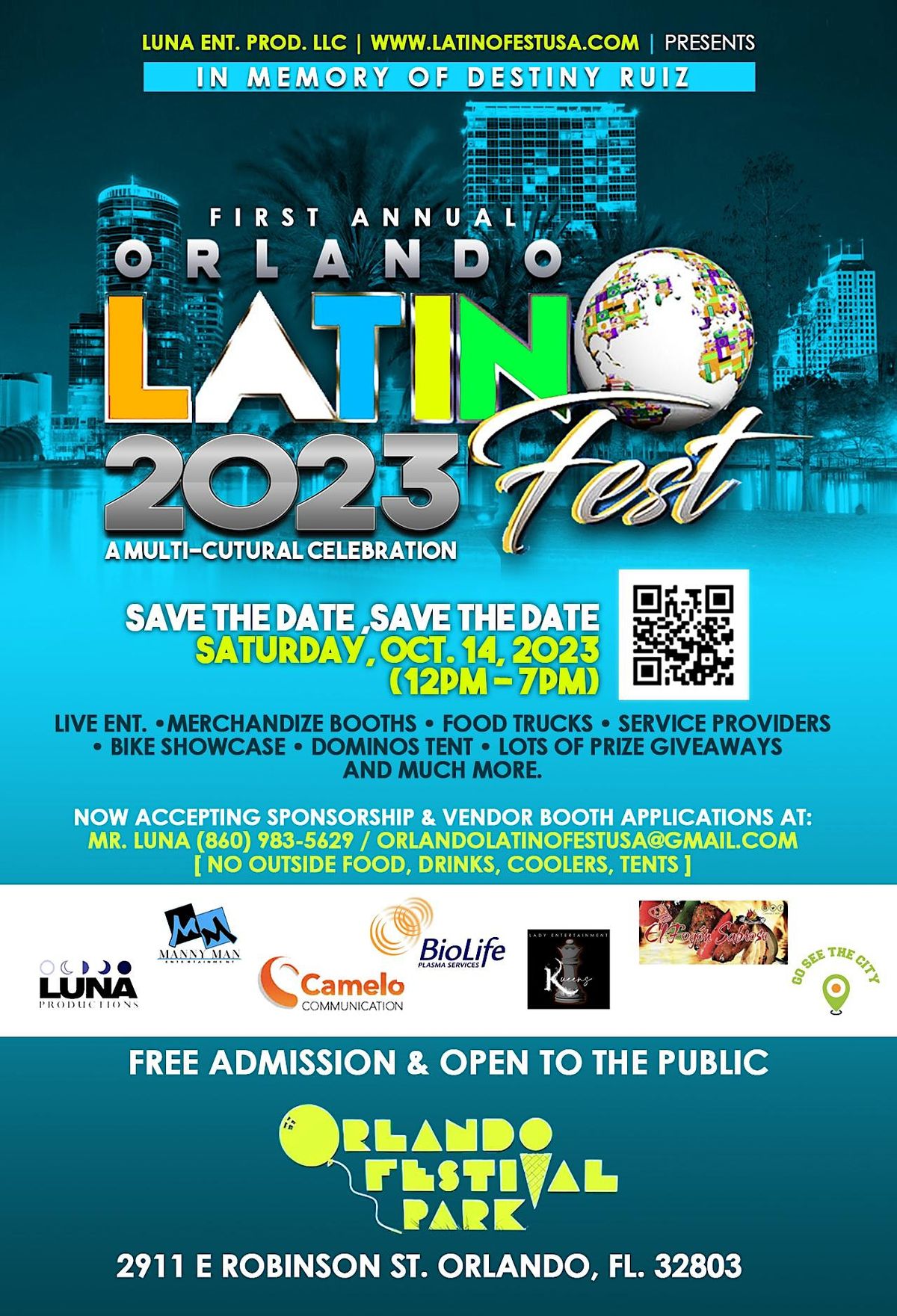 1st Annual Orlando Latino Fest USA 2023