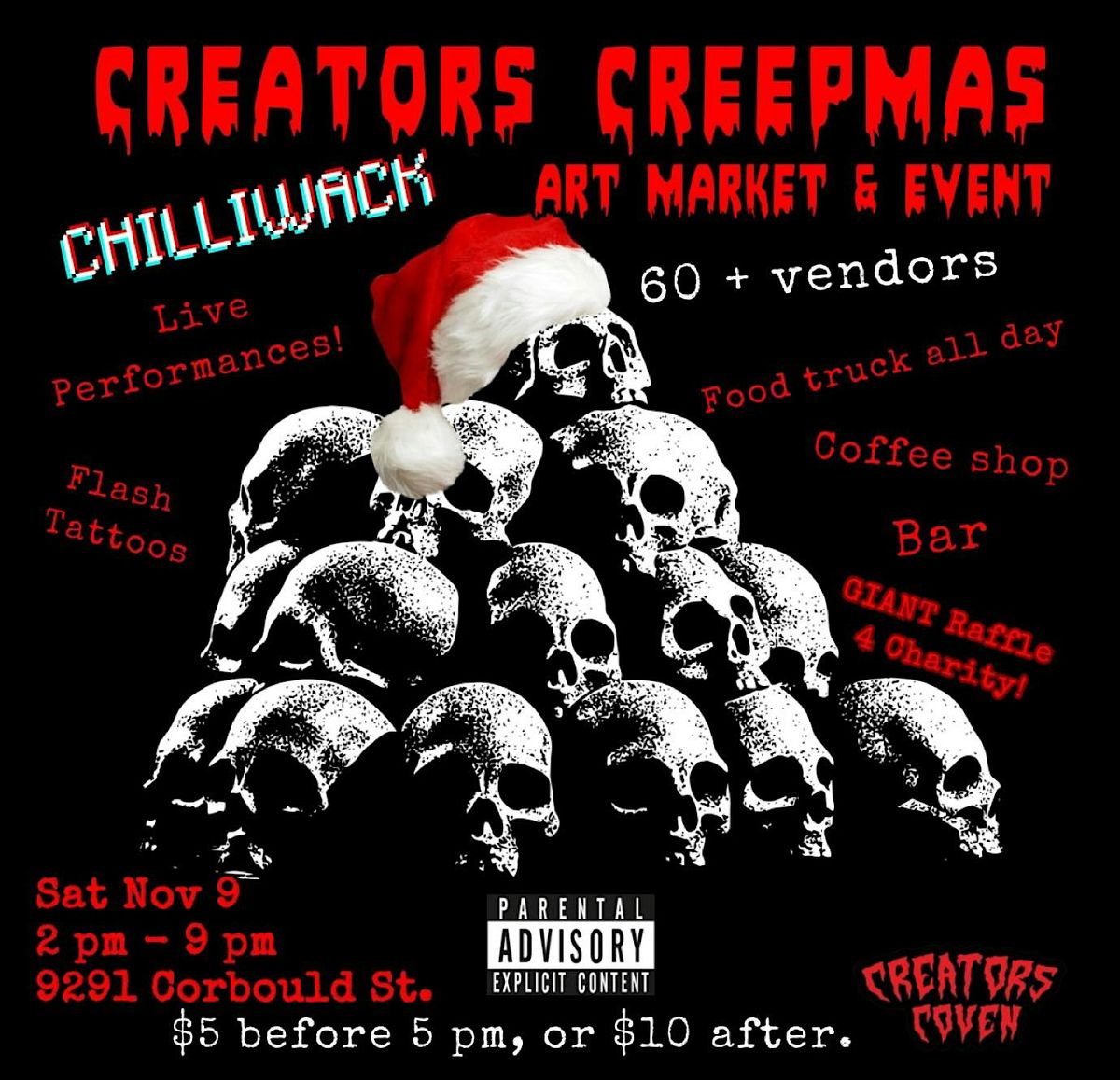 Creators Coven CREEPmas Chilliwack