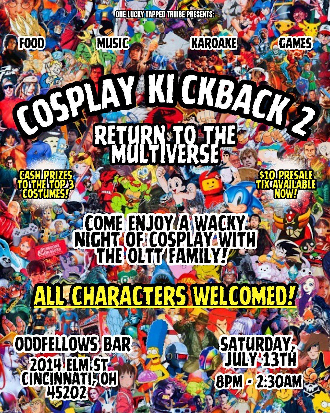 COSPLAY KICKBACK 2: RETURN TO THE MULTIVERSE