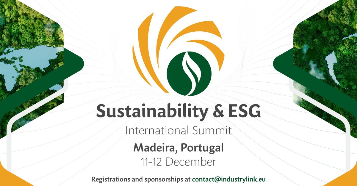 Sustainability and ESG International Summit 2024