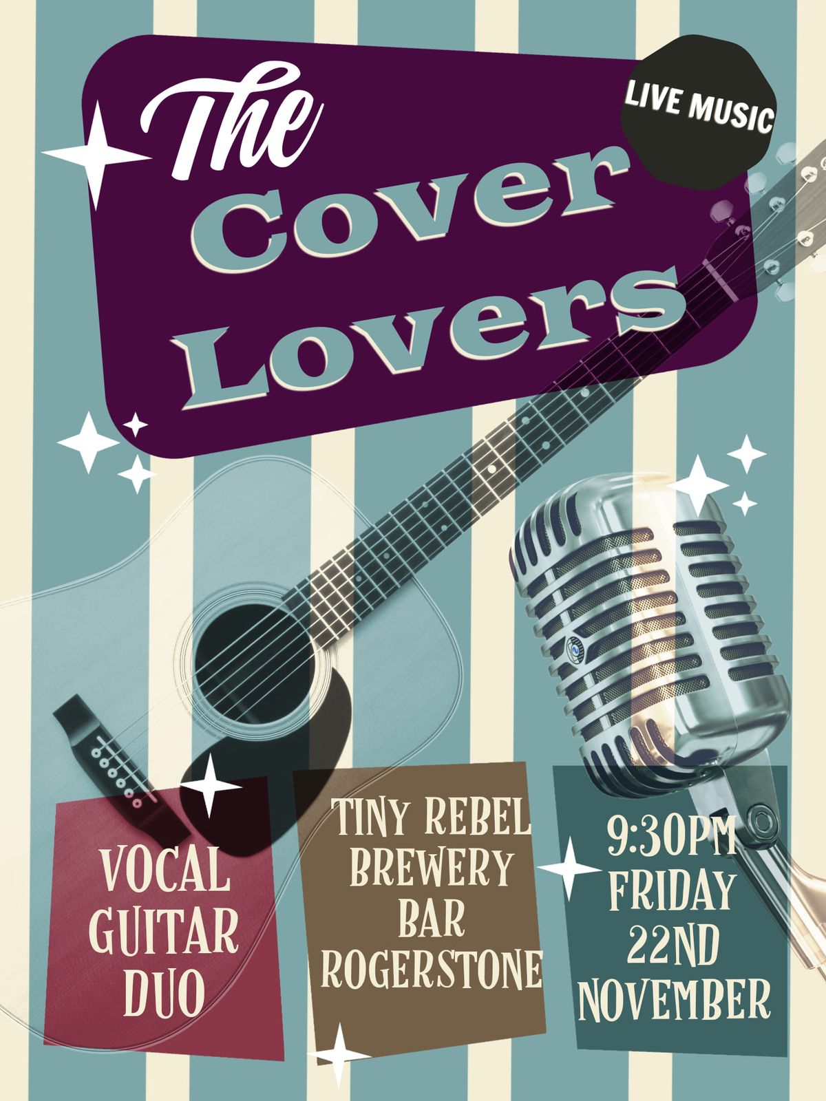 The Cover Lovers Live At Tiny Rebel Brewery Bar Rogerstone