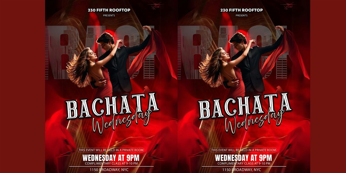 ROOFTOP BACHATA PARTY - SOCIAL DANCING @230 Fifth