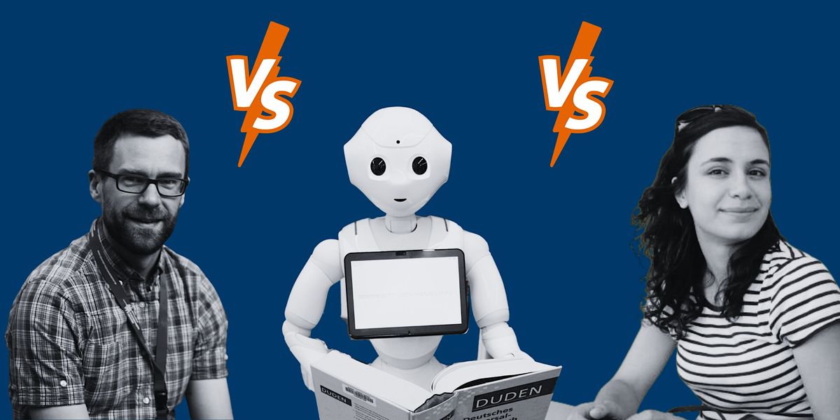 (WO)MAN VERSUS MACHINE: AI TRANSLATION SLAM, Goethe-Institut London, 7 ...