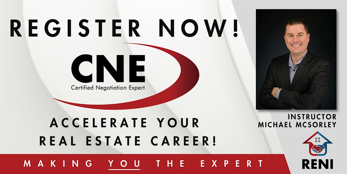 In-Person-Certified Negotiation Expert (CNE) Houston, TX (Michael McSorley)