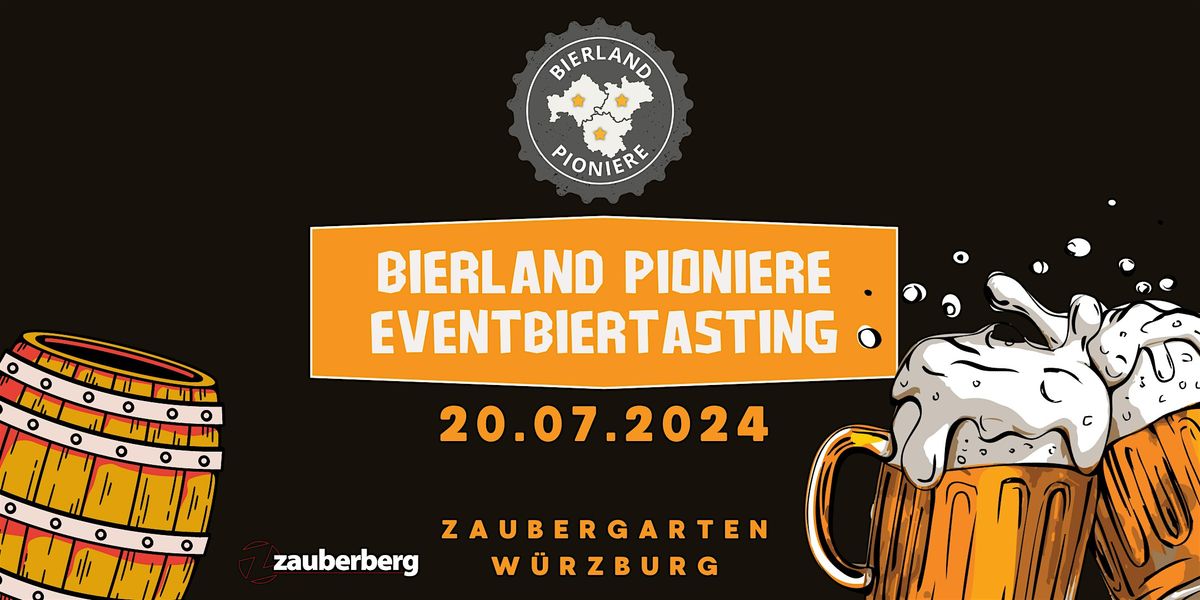 Bierland Pioniere Event Biertasting Zaubergarten