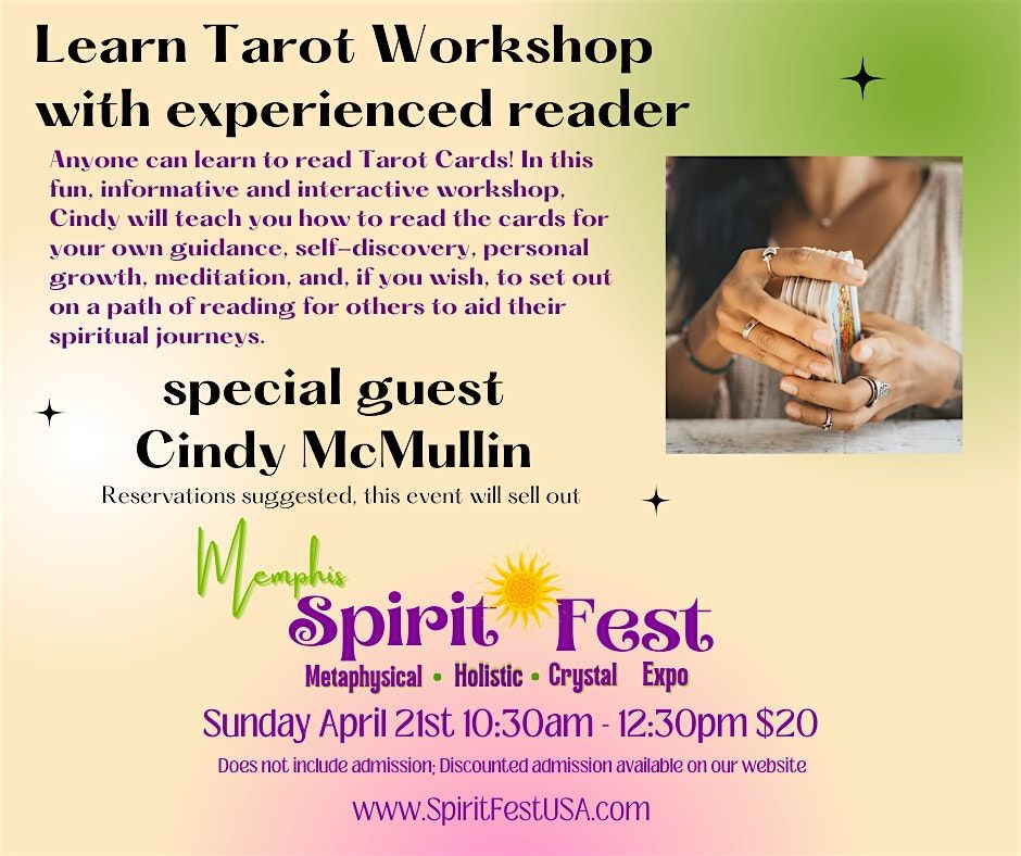 Learn Tarot Workshop at Spirit Fest\u2122 Memphis