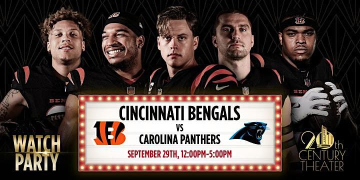 Bengals vs. Panthers Watch Party