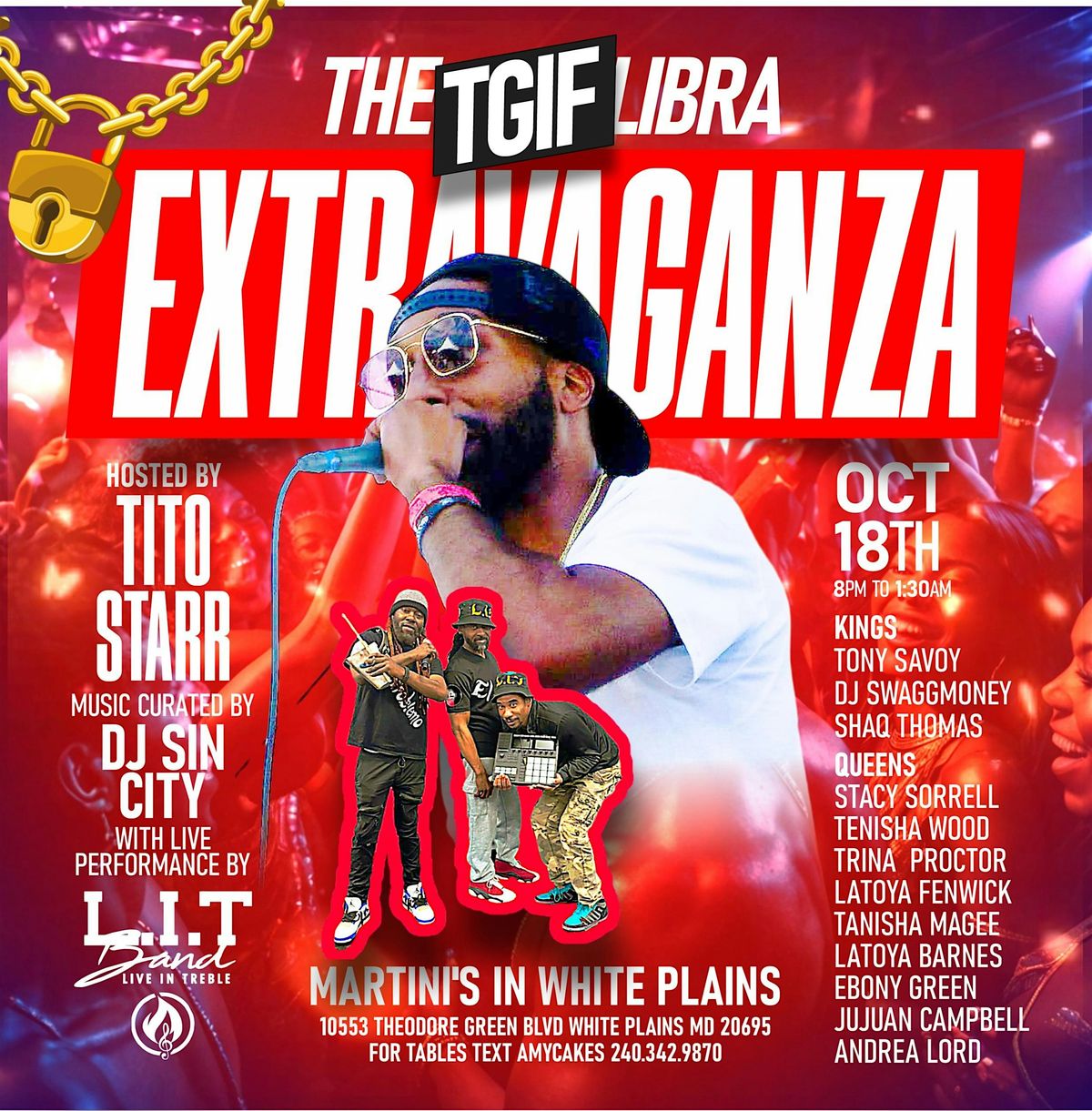 The T.G. I.F. Libras \u264e\ufe0f Extravaganza