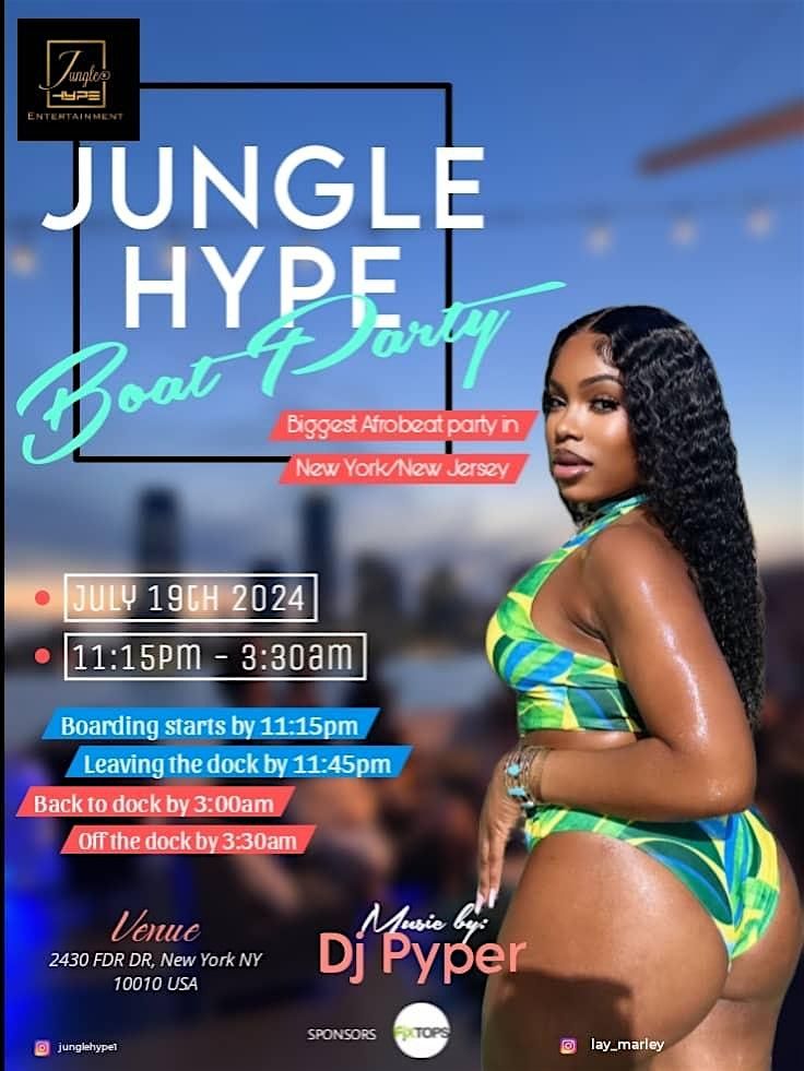 JungleHype Boat Party