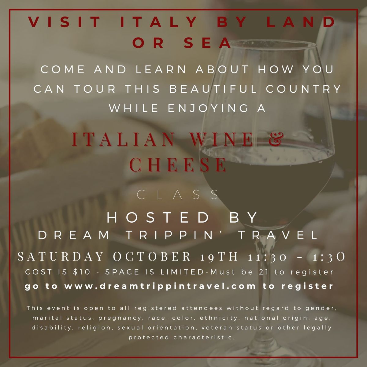 Visit Italy by Land or Sea