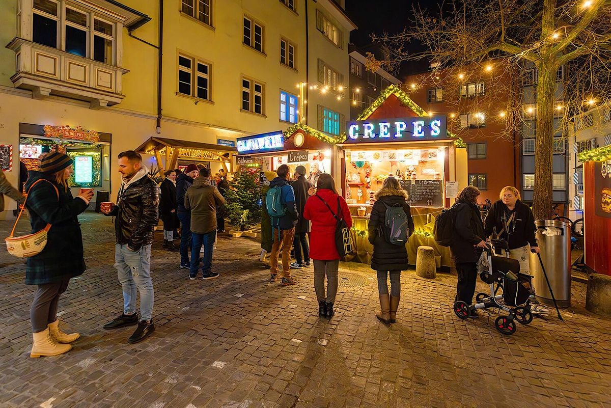 Weihnachtsmarkt D\u00f6rfli 2024 im Niederdorf Z\u00fcrich