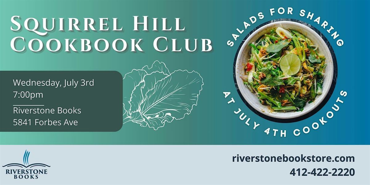 Squirrel Hill Cookbook Club - July
