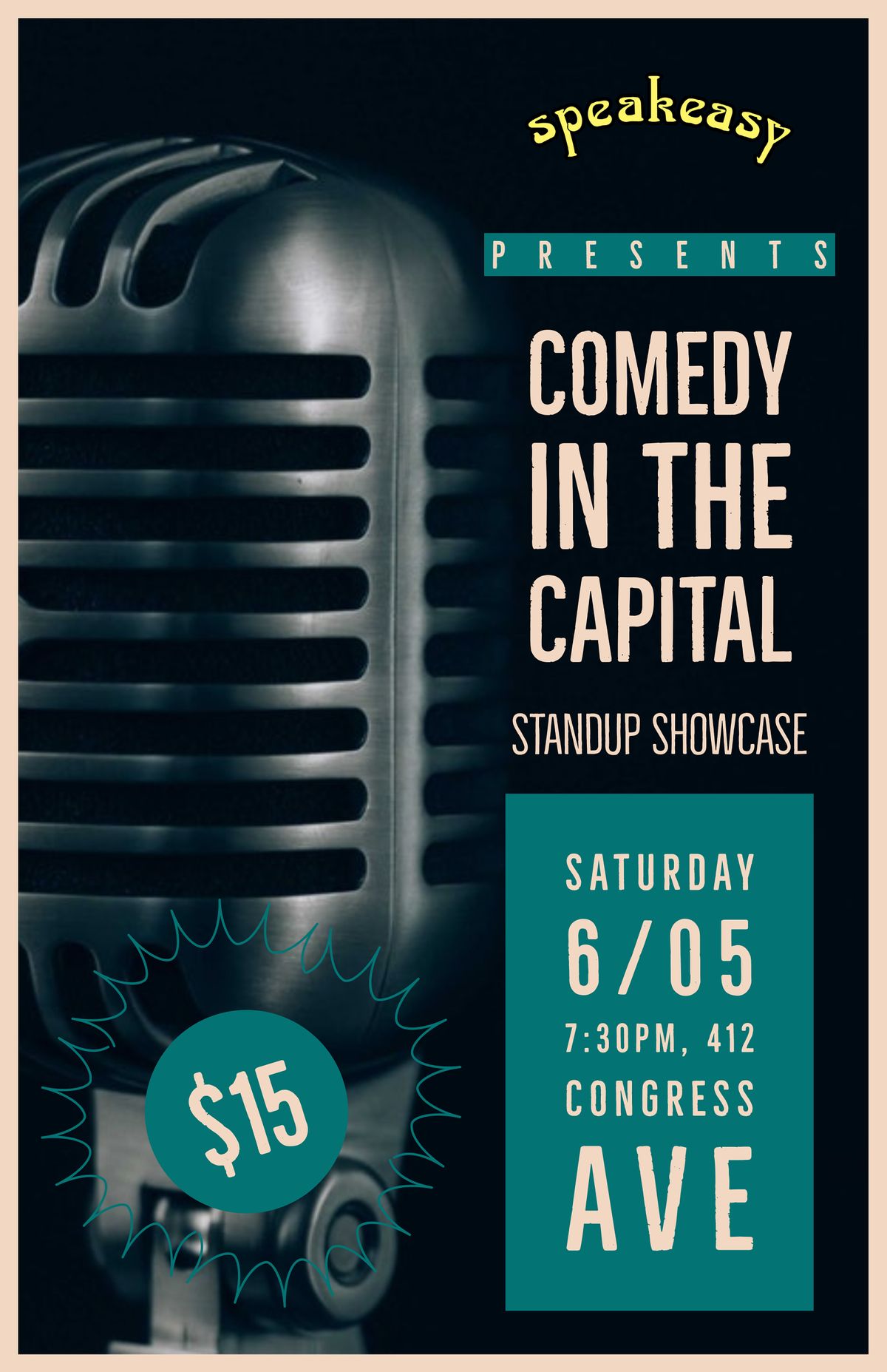 Comedy in the Capital Live at Speakeasy
