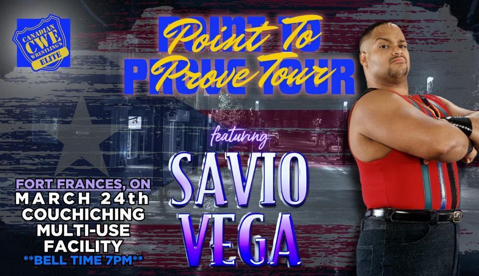 CWE Live In Fort Frances Ft WWF Legend Savio Vega & ROH Legend "The Zombie Princess" Jimmy Jacobs