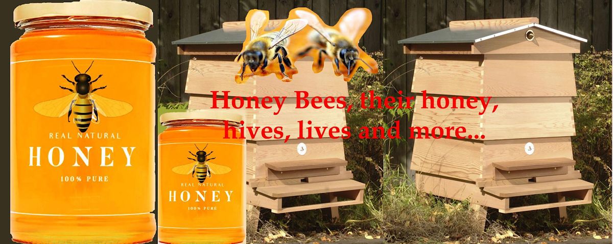 Honey Bees, Honey,  Hives, their Lives  and More..