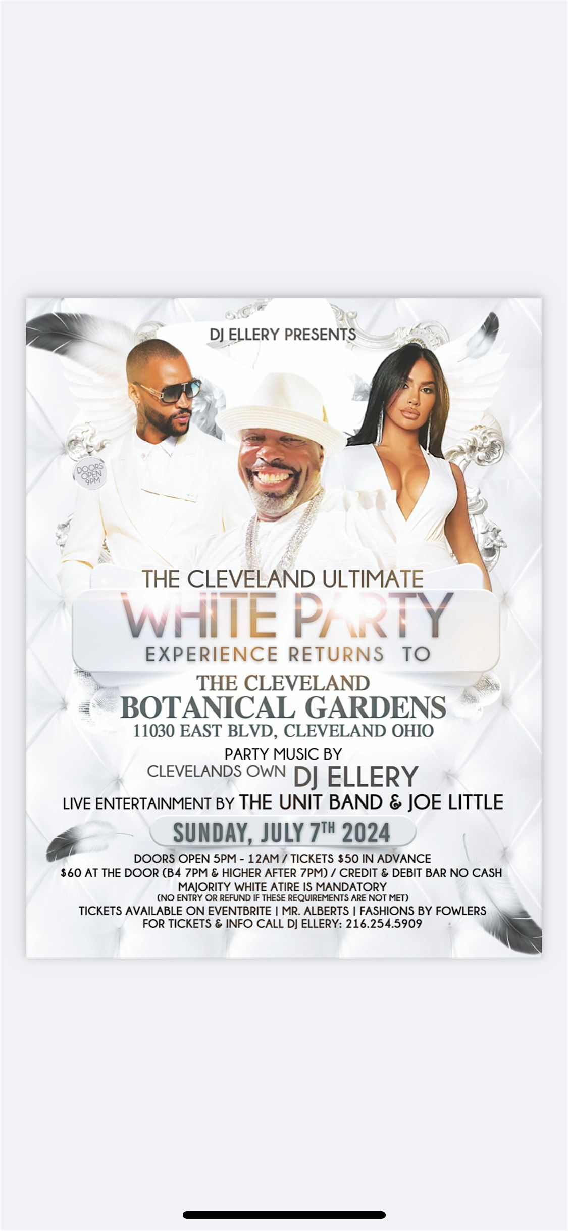 The Ultimate Cleveland White Party Experience
